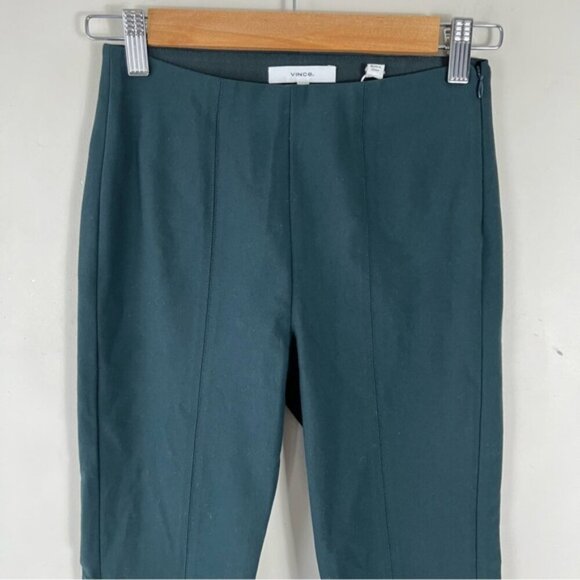 Vince Women's Green Front Seam Legging Ponte Pant in Watercress Size XS NWT NEW - Picture 5 of 14